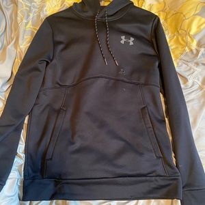 Under Armour sweatshirt.
